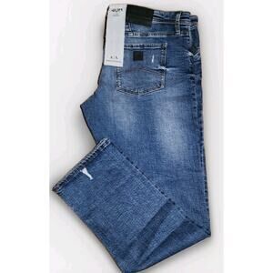 Armani Exchange Men's J14 Skinny Jeans US 40R 32 Long Indigo Denim EAC
